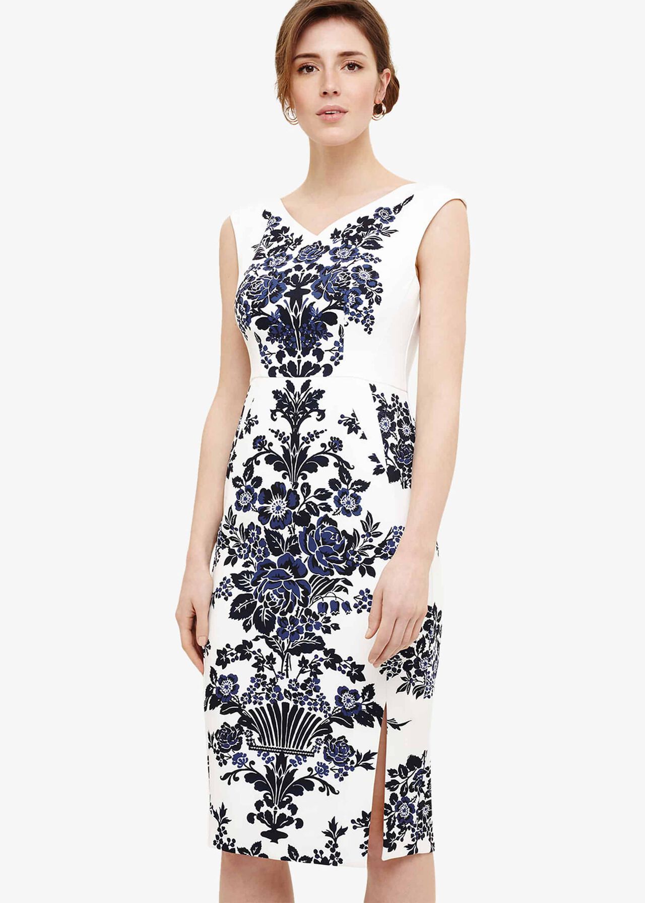 Whitney Placement Print Dress