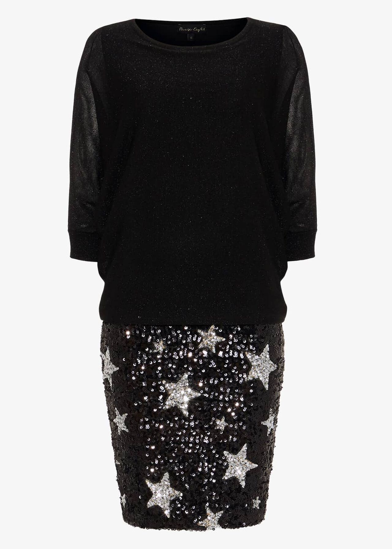 Geonna Star Sequin Knitted Dress