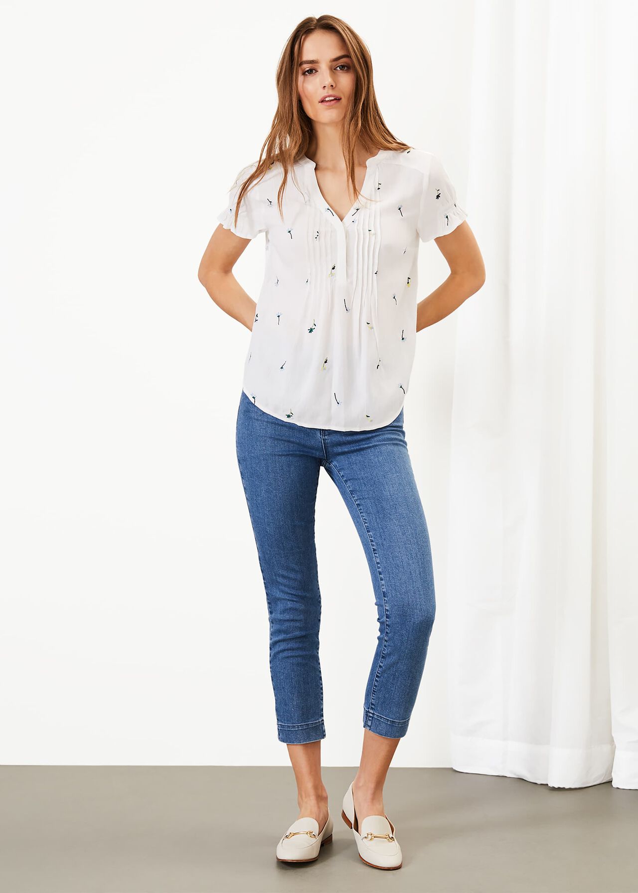 Flora Embroidered Blouse