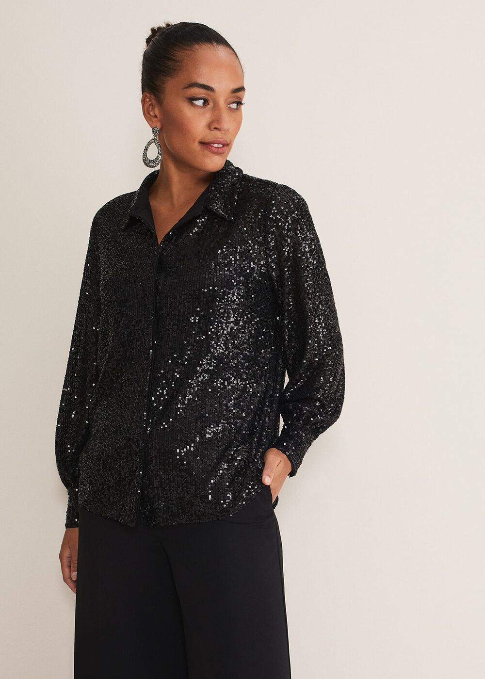 Medora Sequin Shirt