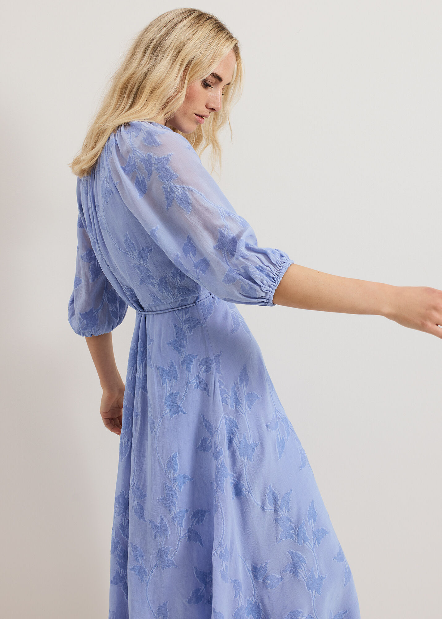 【関税込】PhaseEight ワンピース☆Liona Floral Dress, Blue Liona Floral Dress | Phase Eight ROW |