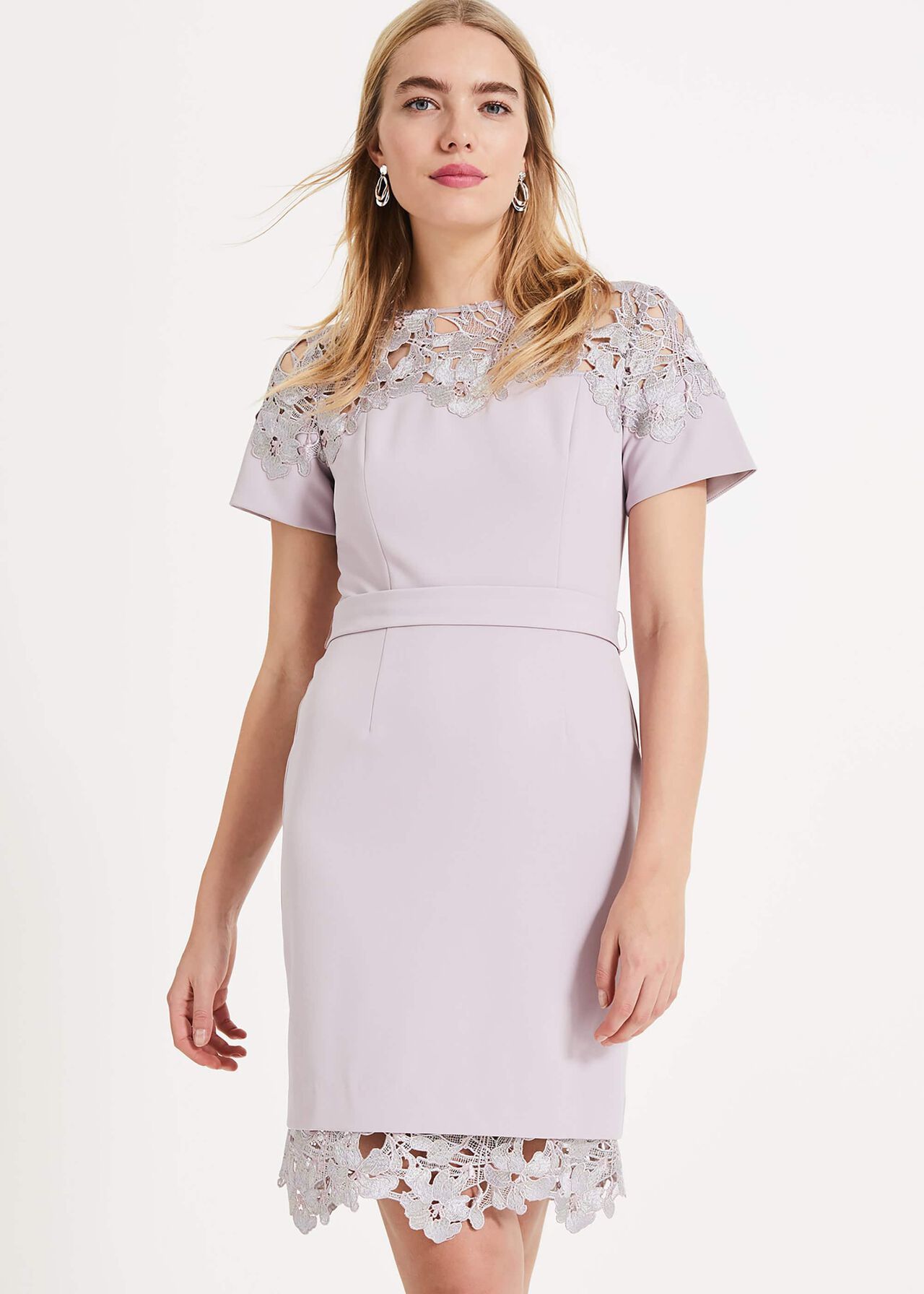 Debora Guipure Lace Dress