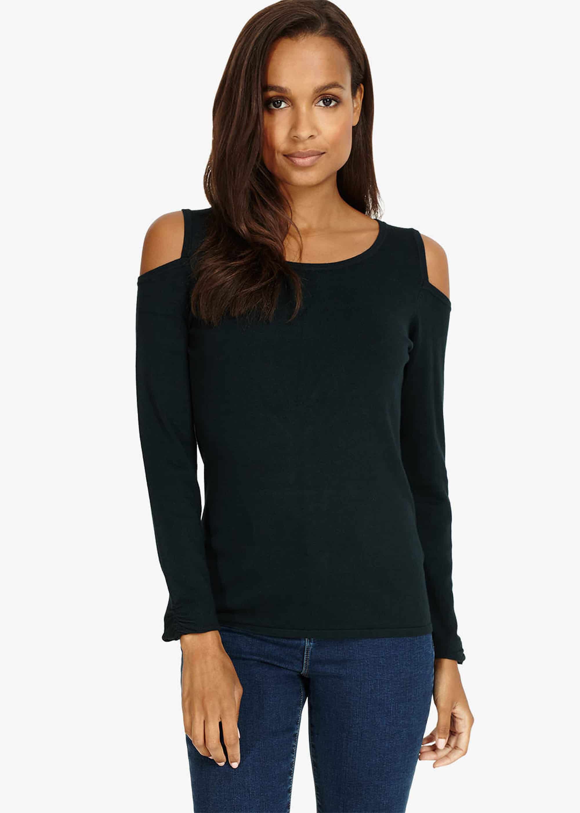 Cold new arrivals shoulder knitwear