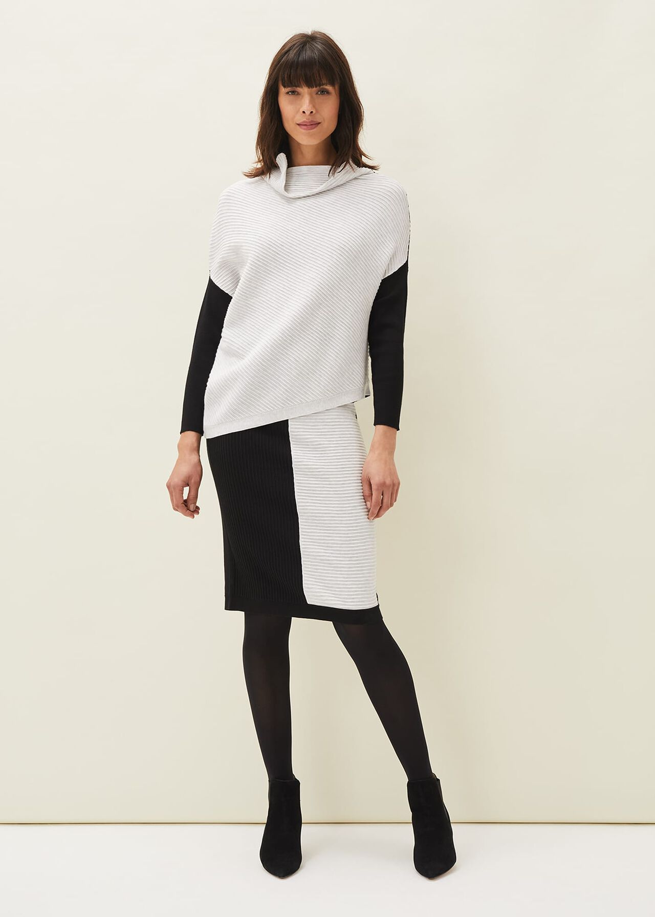 Flo Colourblock Knit Co Ord Skirt