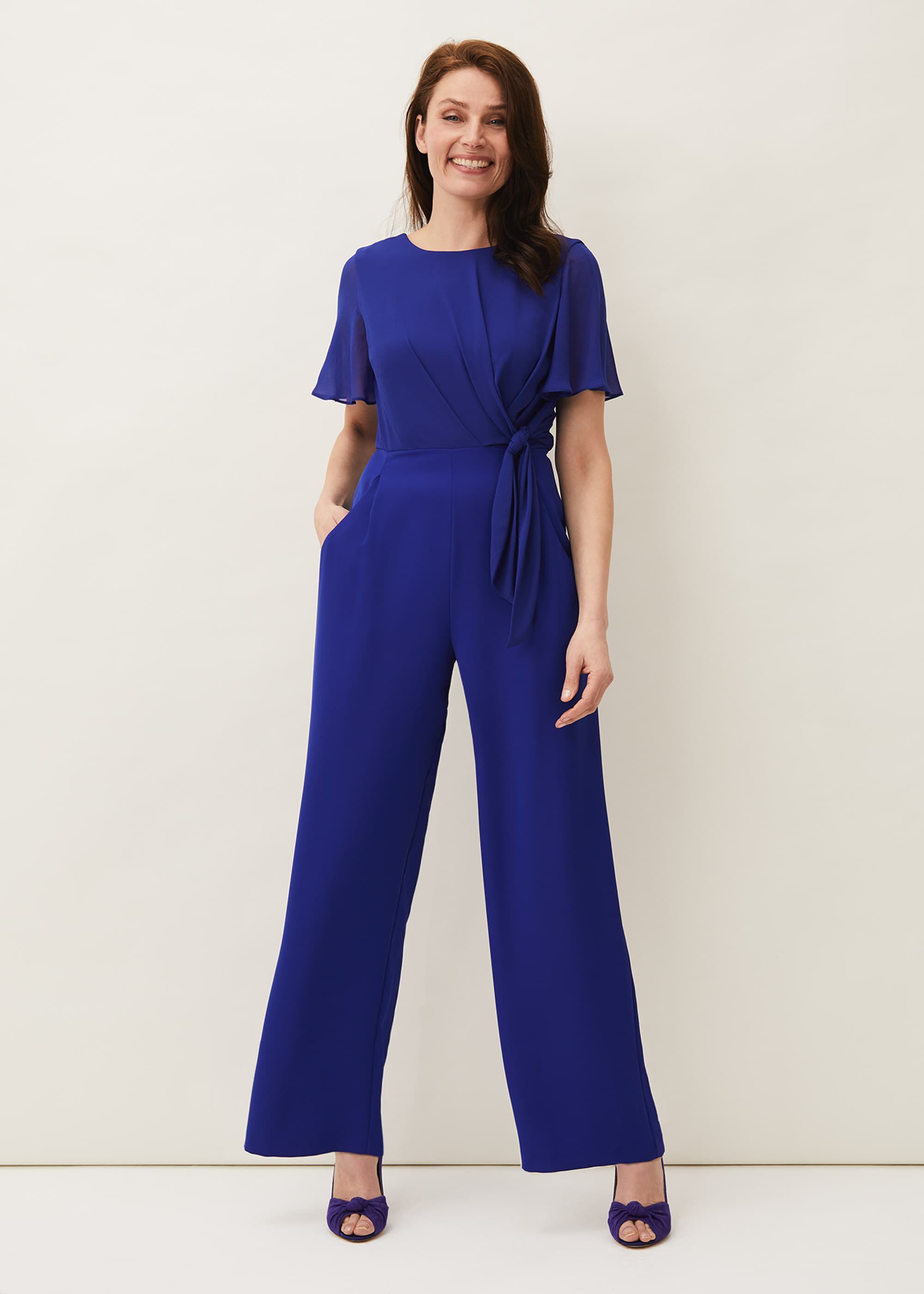 Phase eight blue jumpsuit best sale