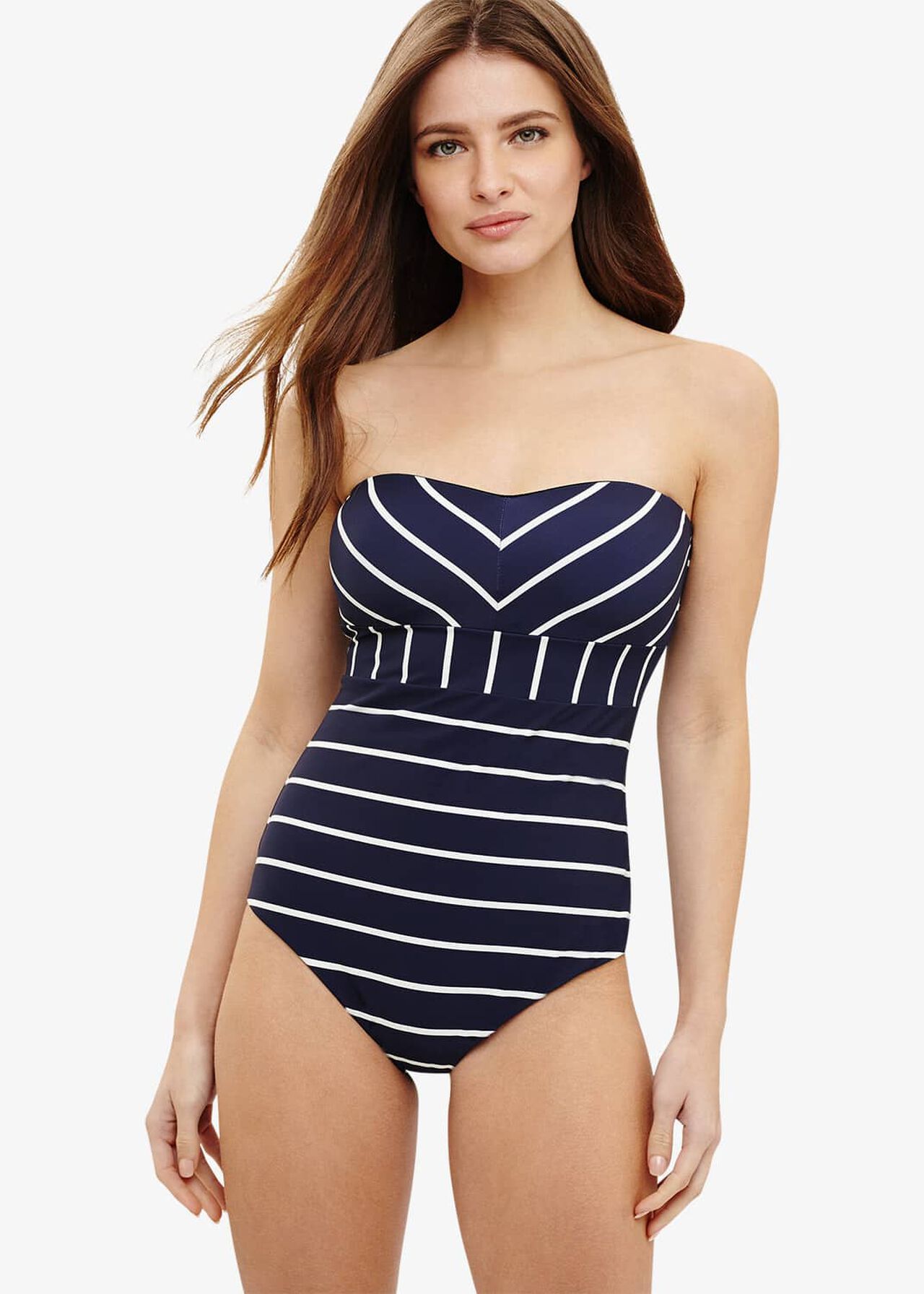 Stephanie Striped Swimsuit