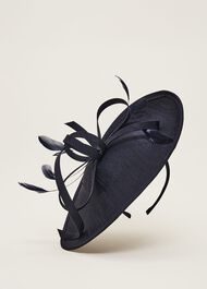 Shantung Oval Disc Fascinator