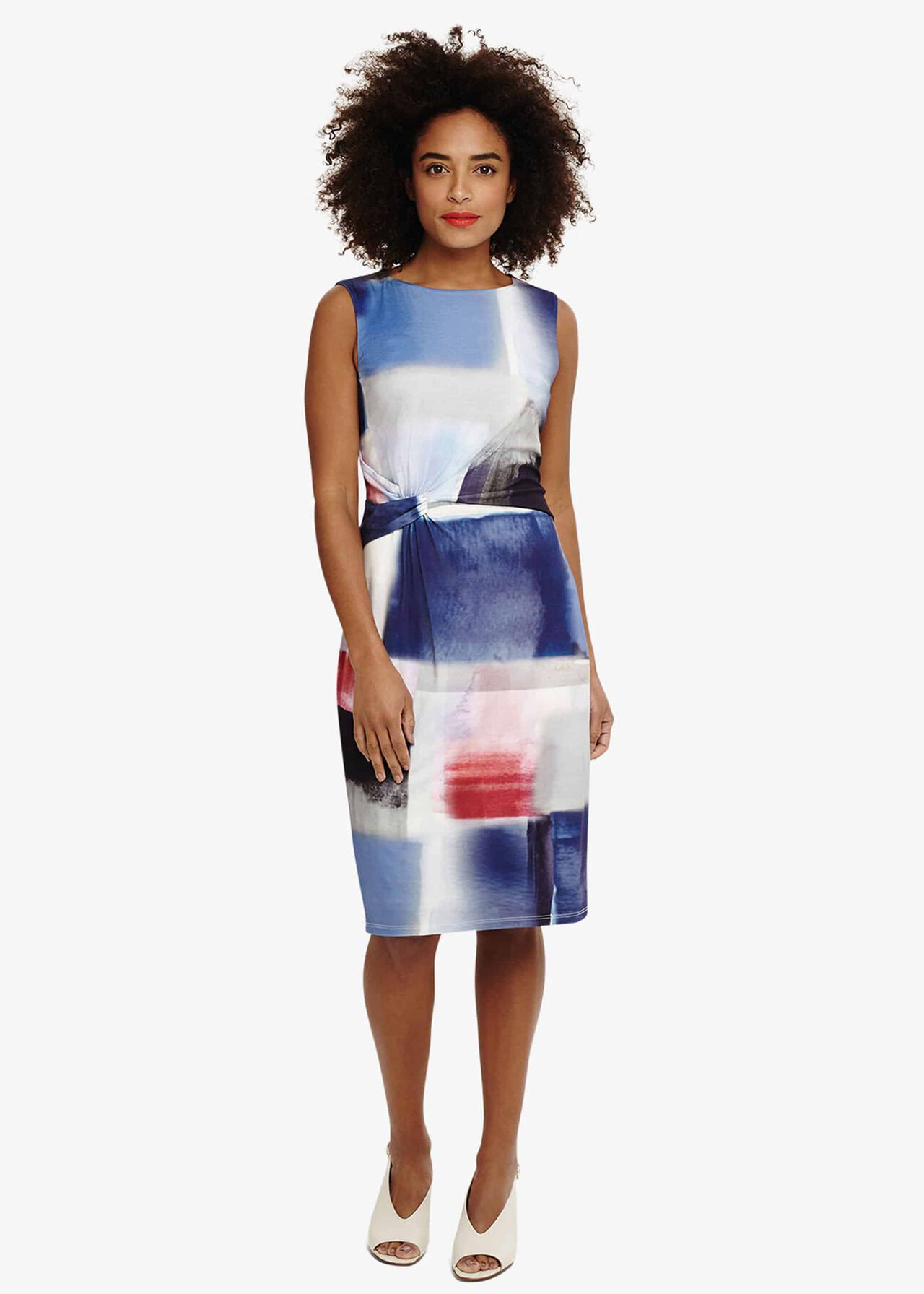 Morandi Print Dress