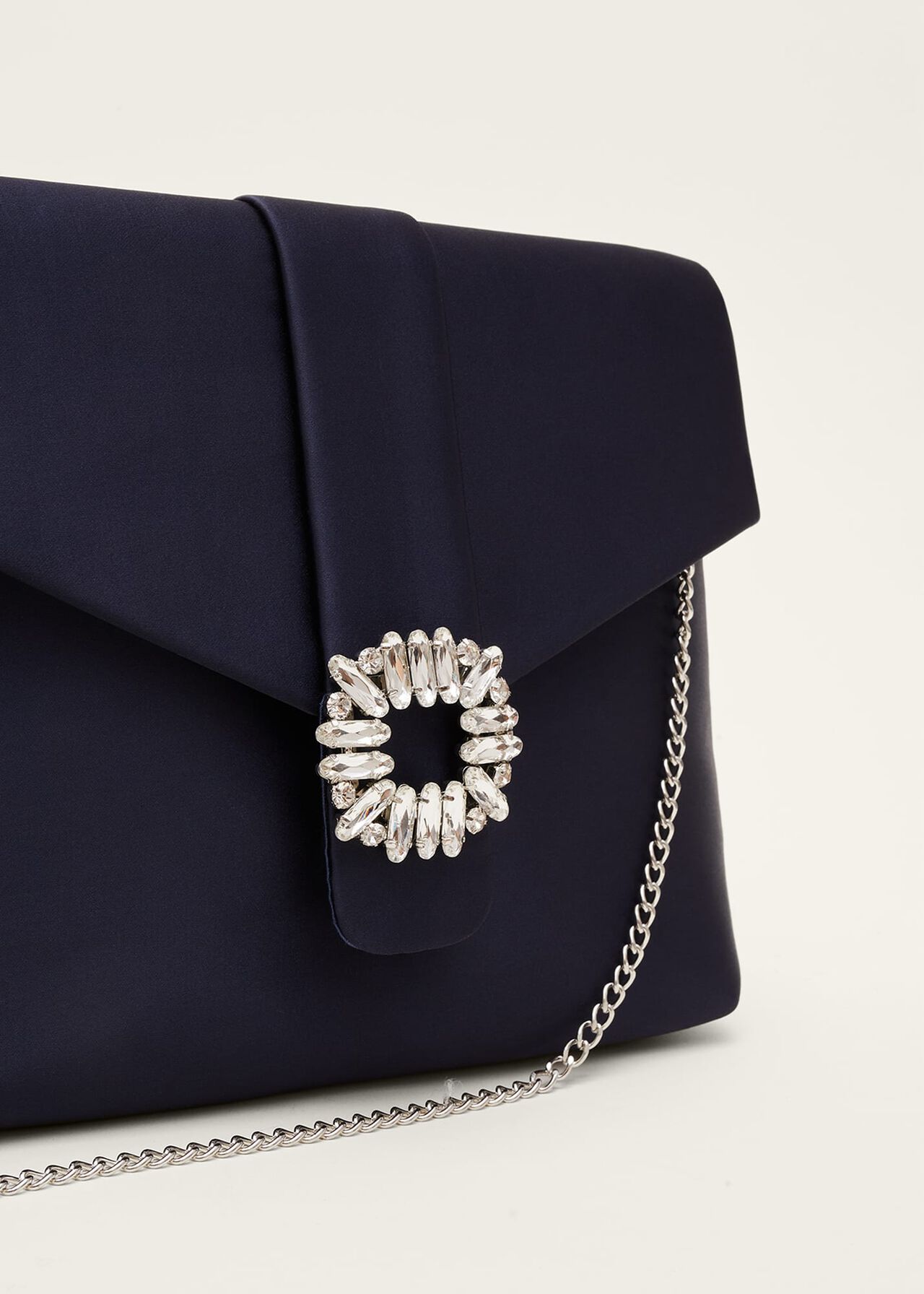 Embellished Envelope Clutch Bag