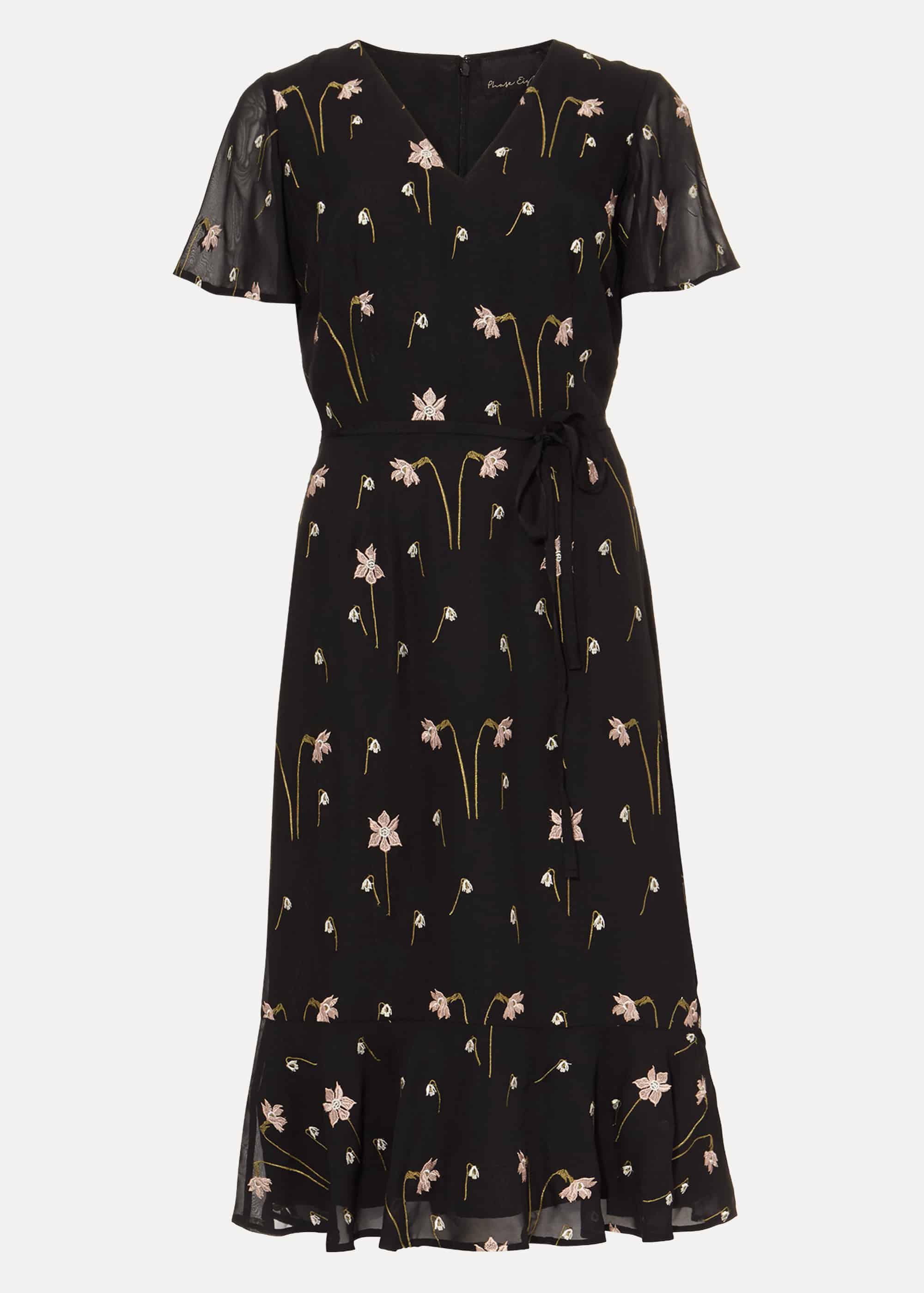 Savanna Embroidered Dress | Phase Eight