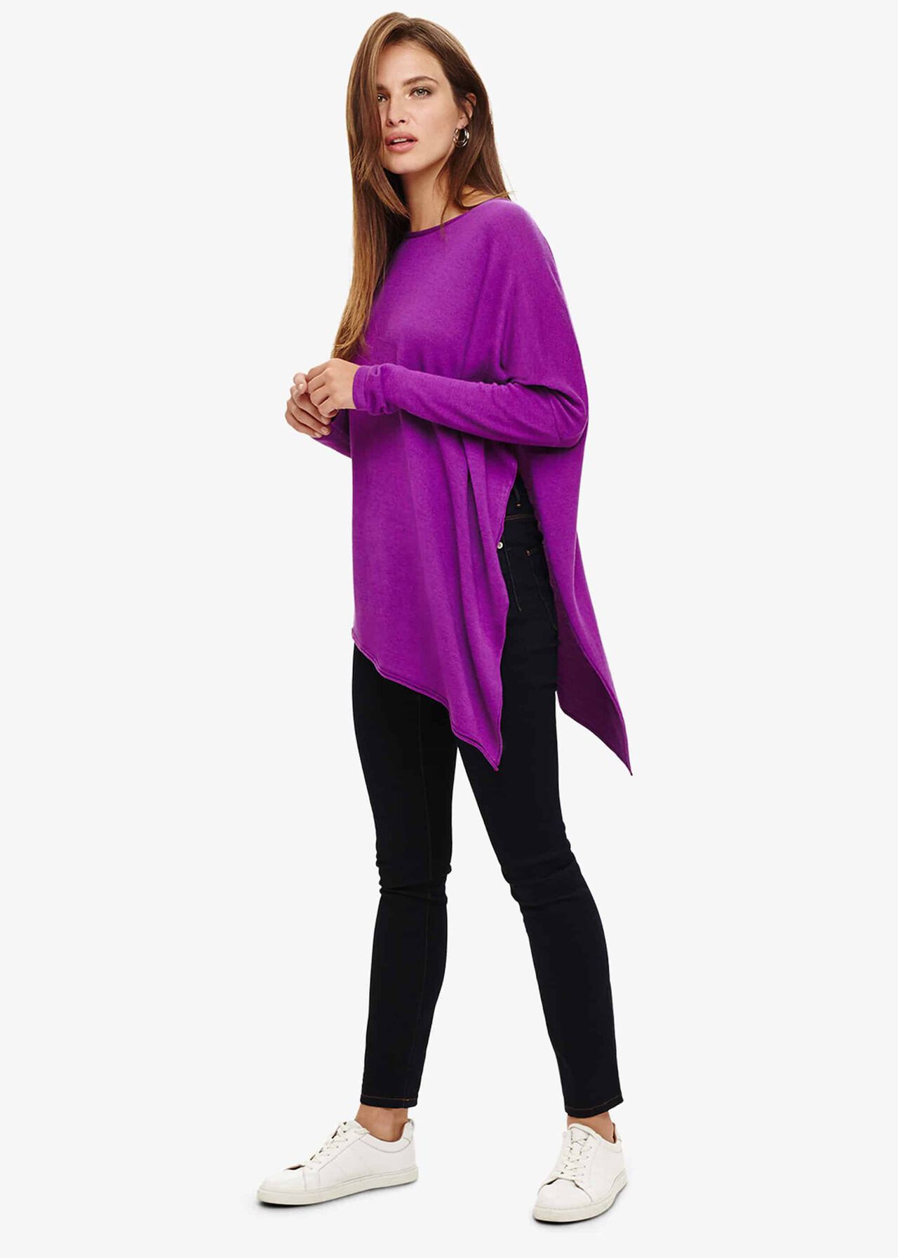 Melinda Asymmetric Knitted Jumper
