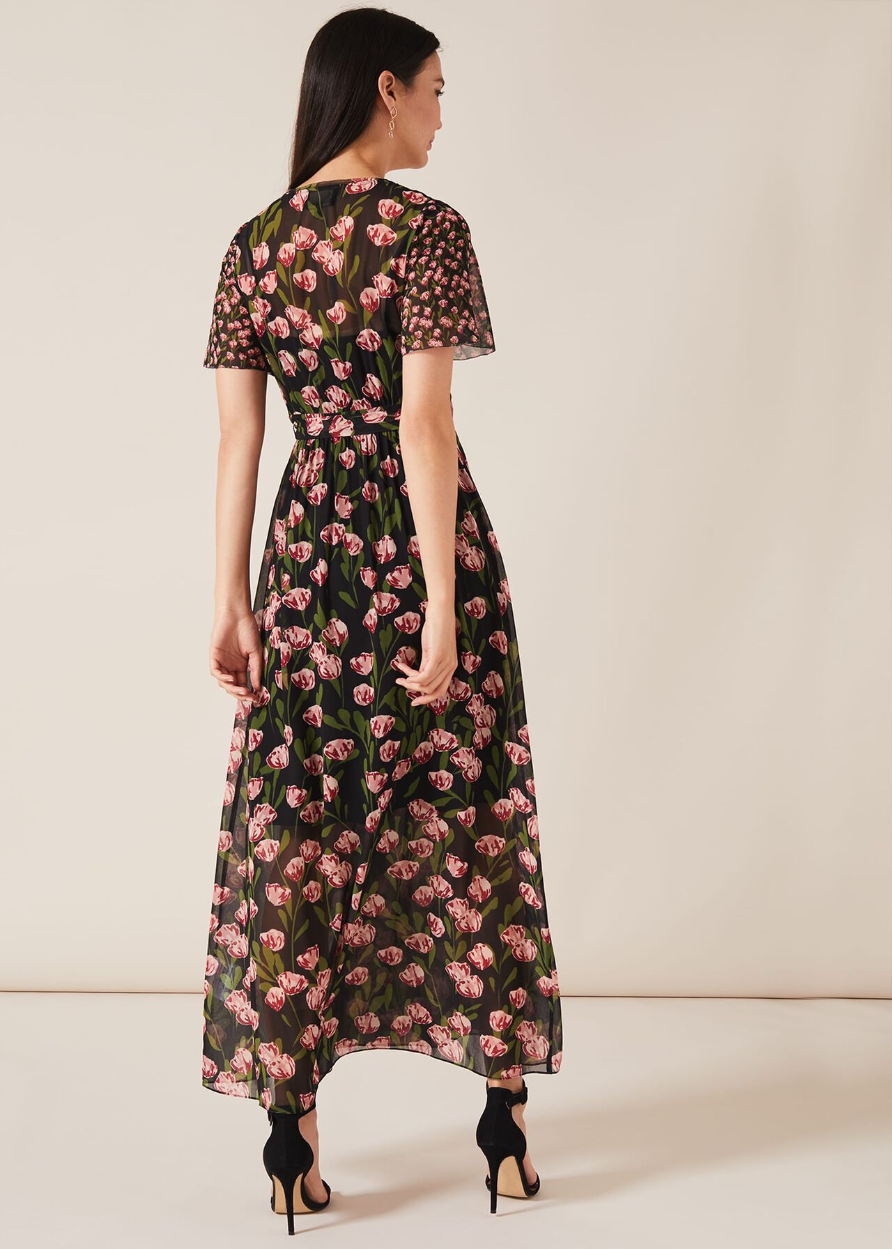 Valentina Print Maxi Dress
