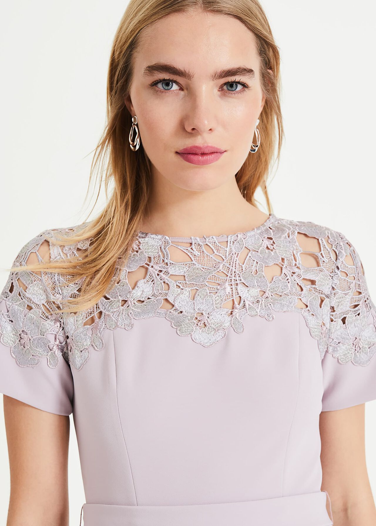 Debora Guipure Lace Dress