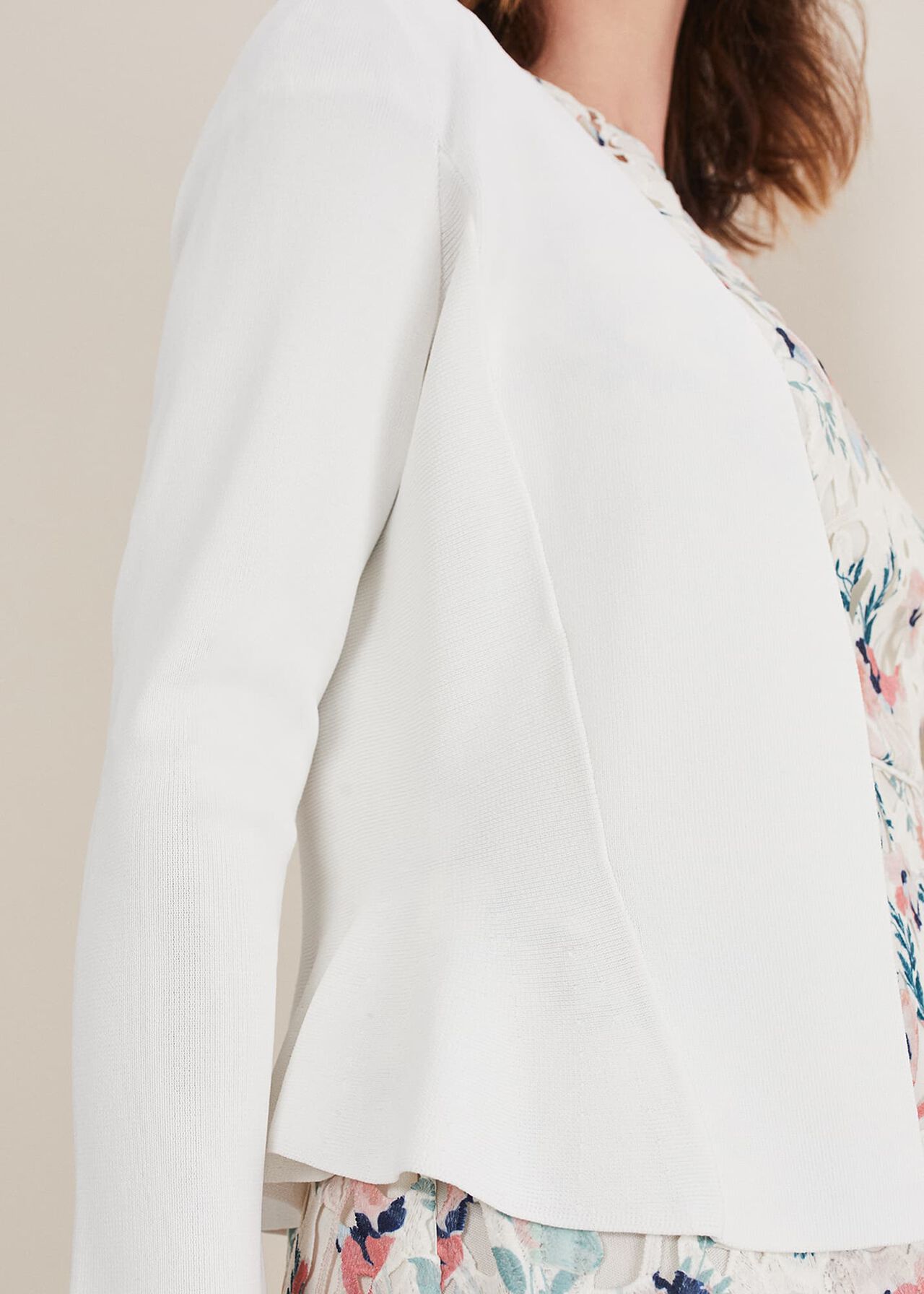 Salma Flare Hem Knitted Jacket