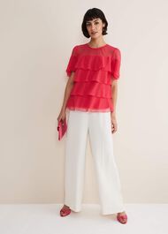 Stacey Ruffle Blouse