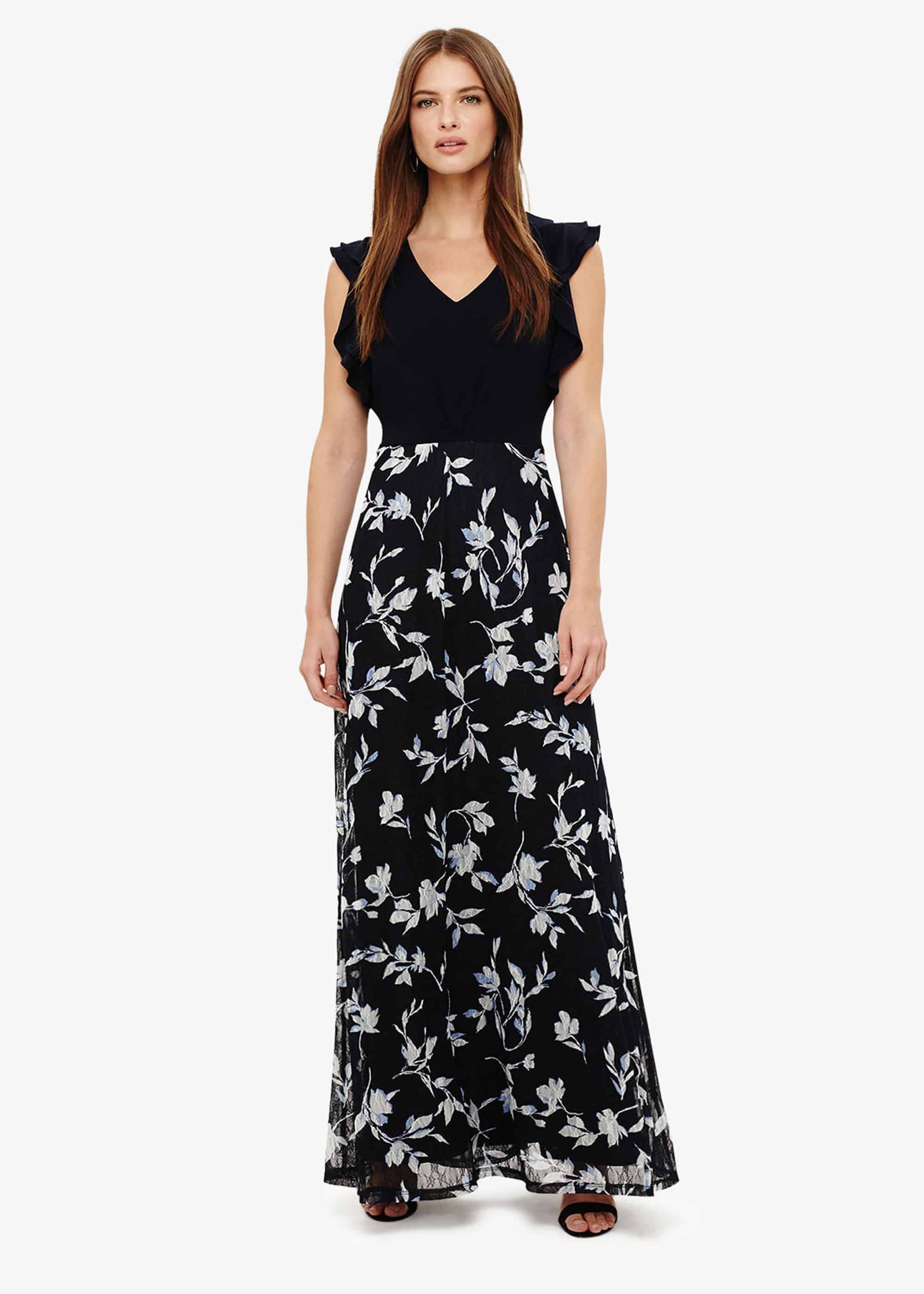 Loretta Floral Lace Maxi Dress | Phase 