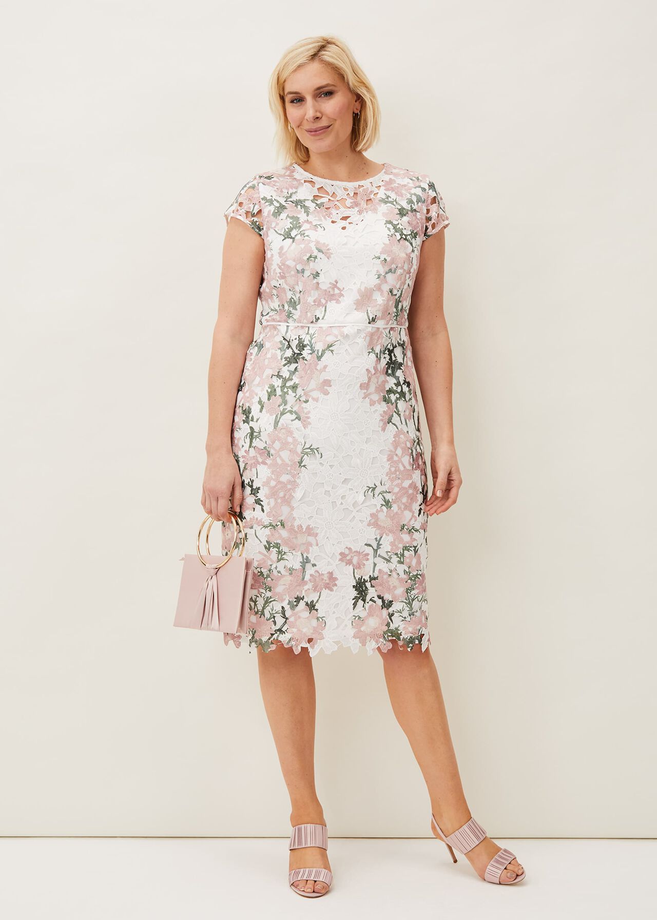Kyra Lace Fitted Dress