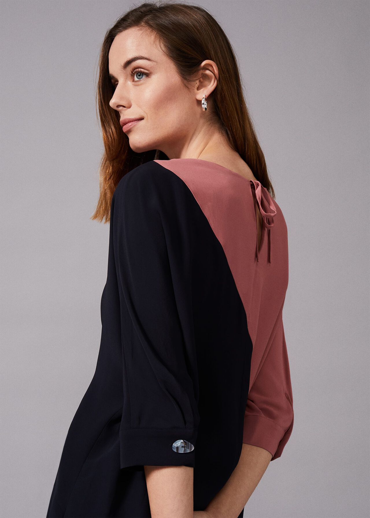 Gilly Colourblock Blouse