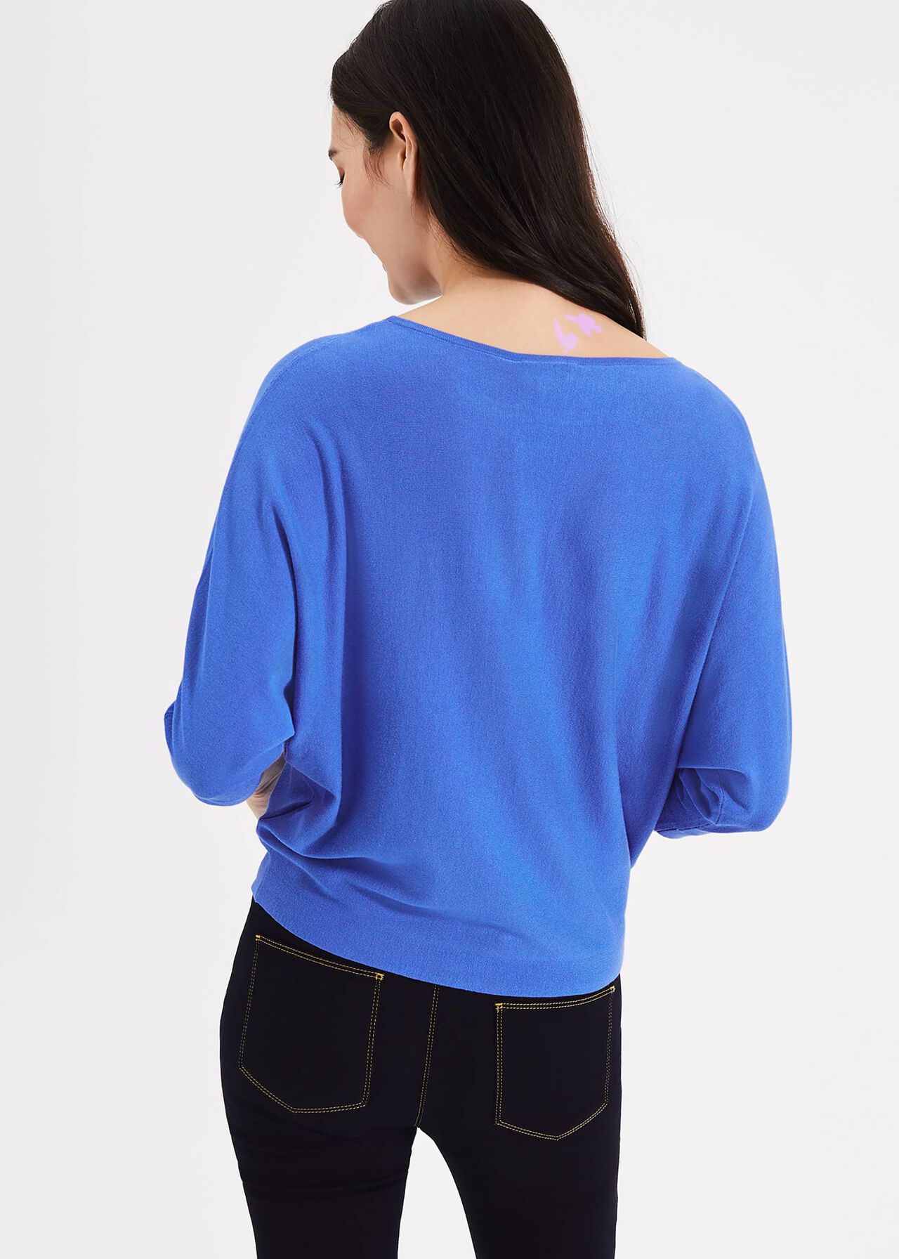 Cristine Batwing Knitted Top