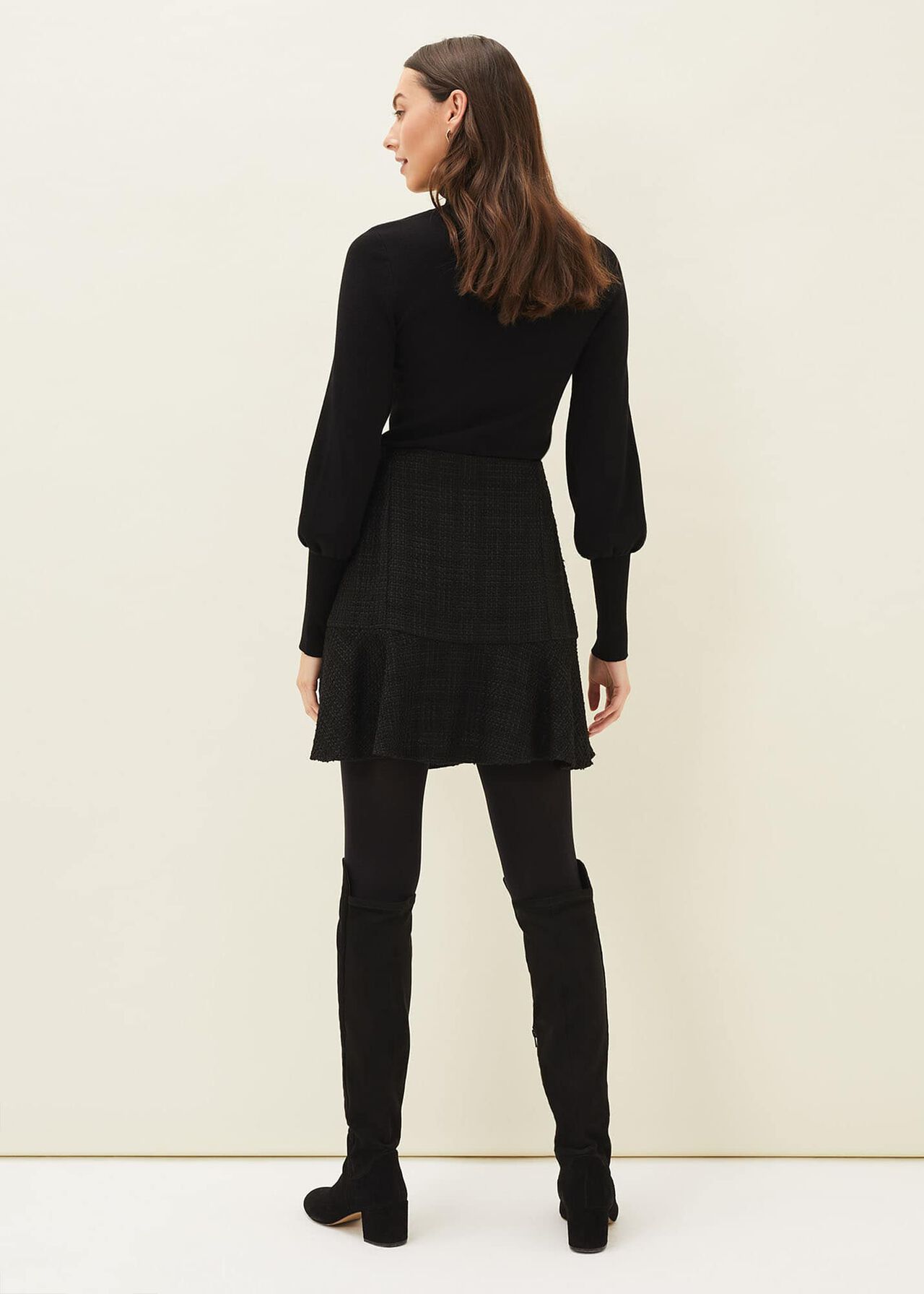Ren Tweed Mini Skirt