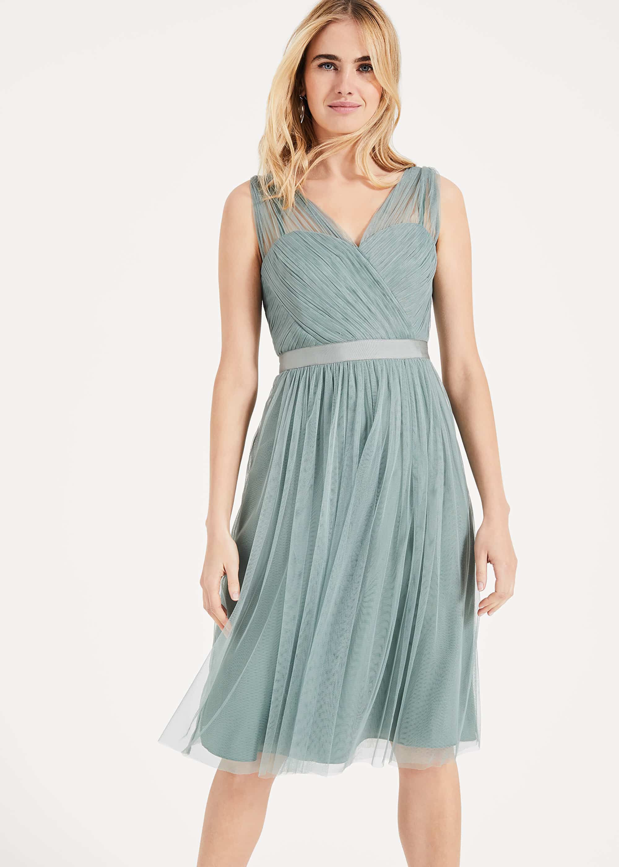 phase eight teal dress