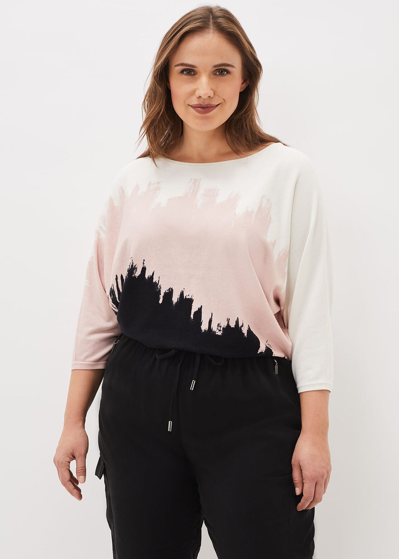Bertie Brushstroke Fine Knit Jumper