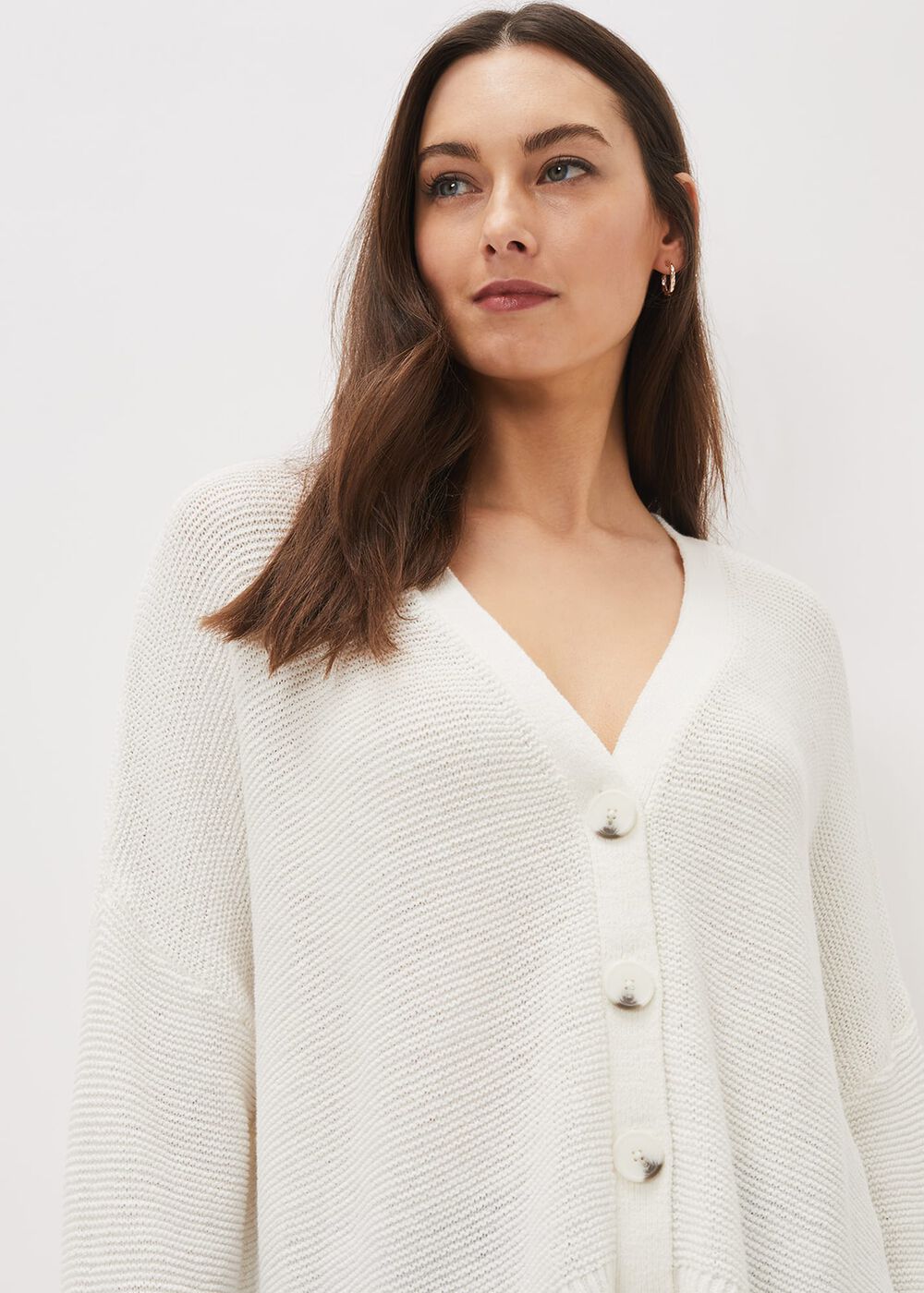 Pauline Button Up Tape Cardigan