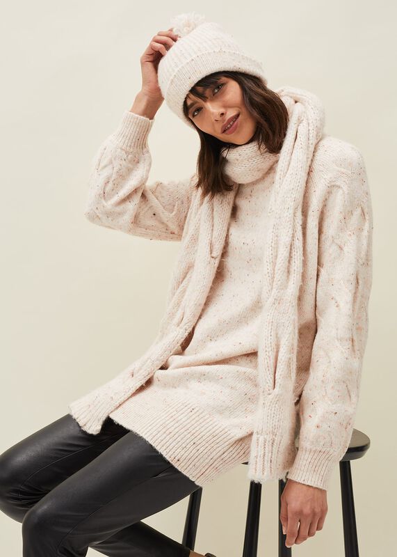 Cattie Ribbed Beanie Hat