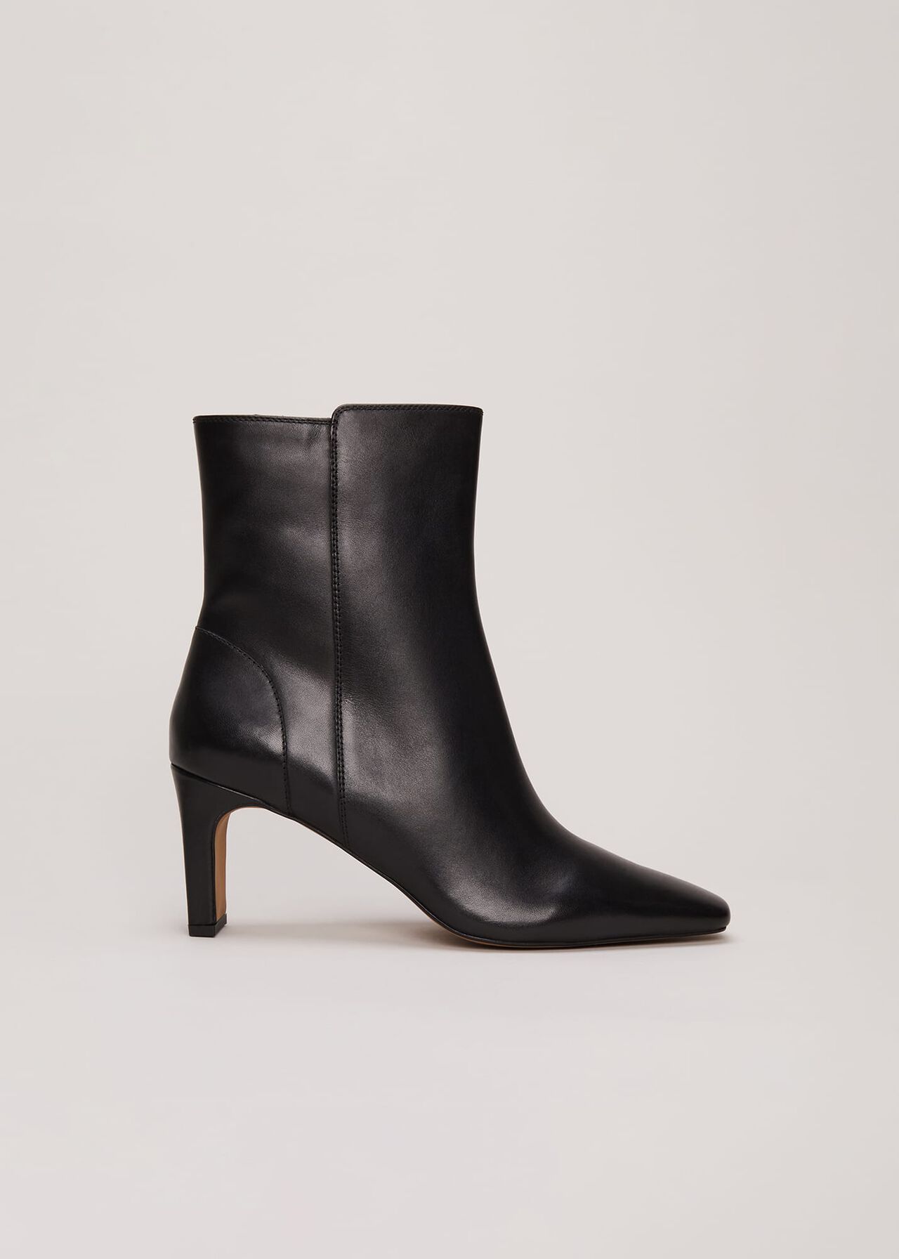 Brown Leather Ankle Boots | Phase Eight UK