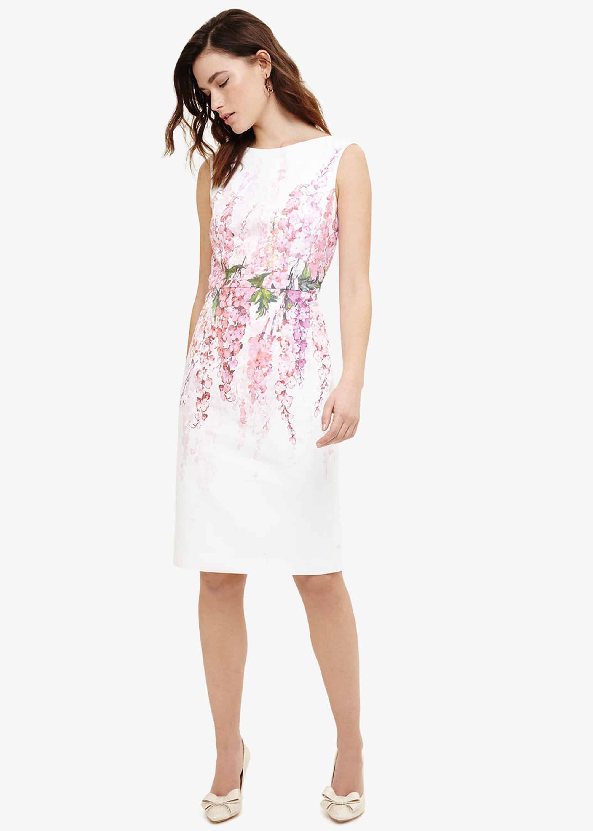 phase eight pink floral dress Big sale - OFF 66%
