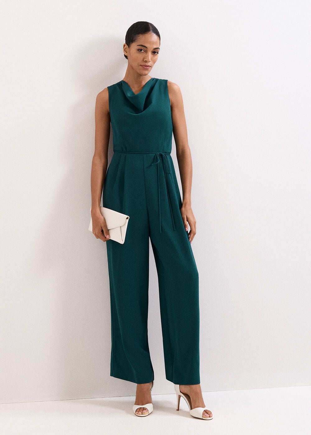 Monique Cowl Neck Jumpsuit