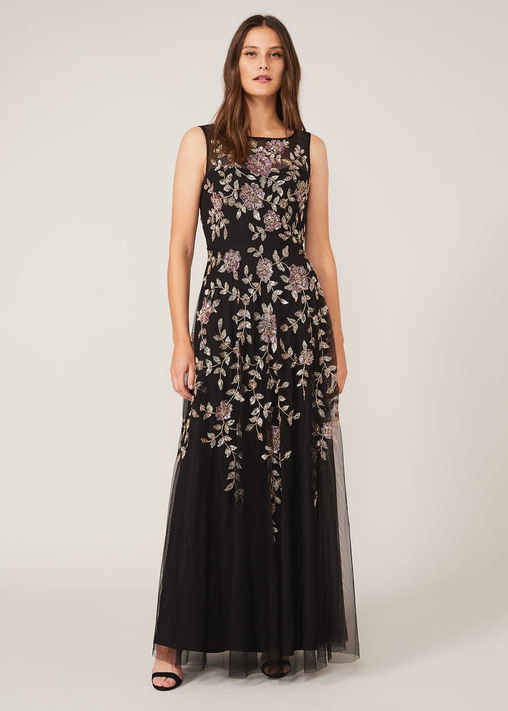 Jacqueline Embellished Tulle Dress