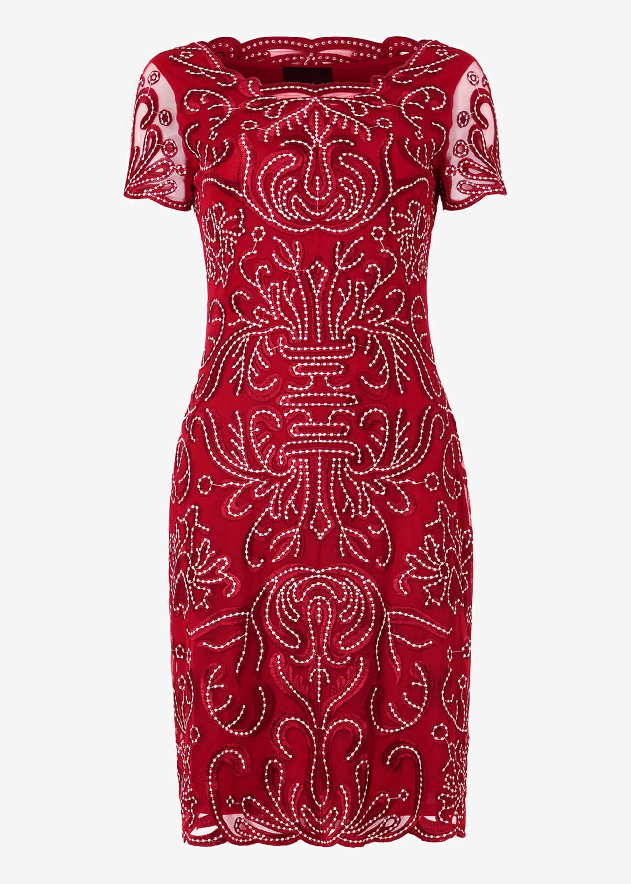 Talia Embroidered Dress