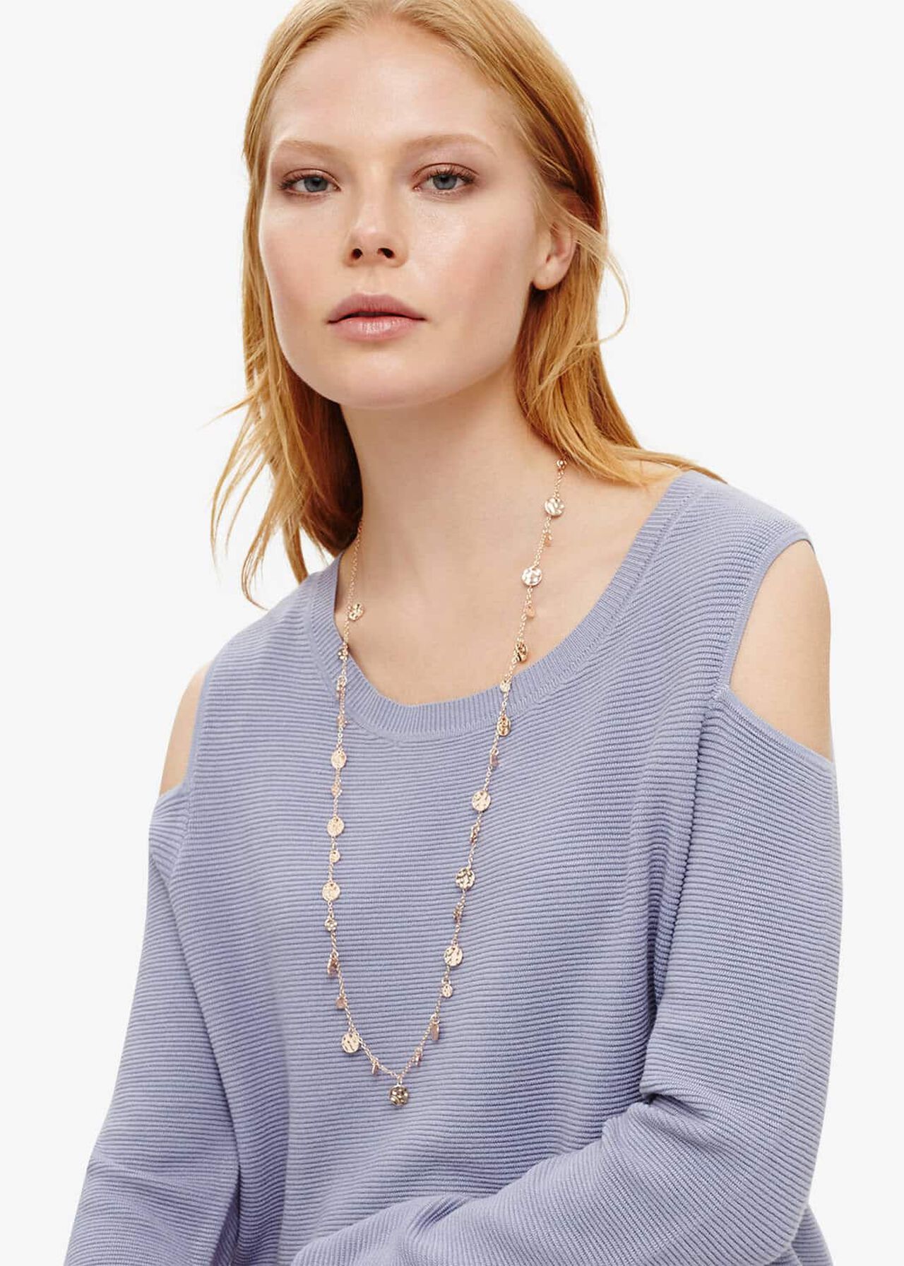 Daniela Coin Station Rope Necklace