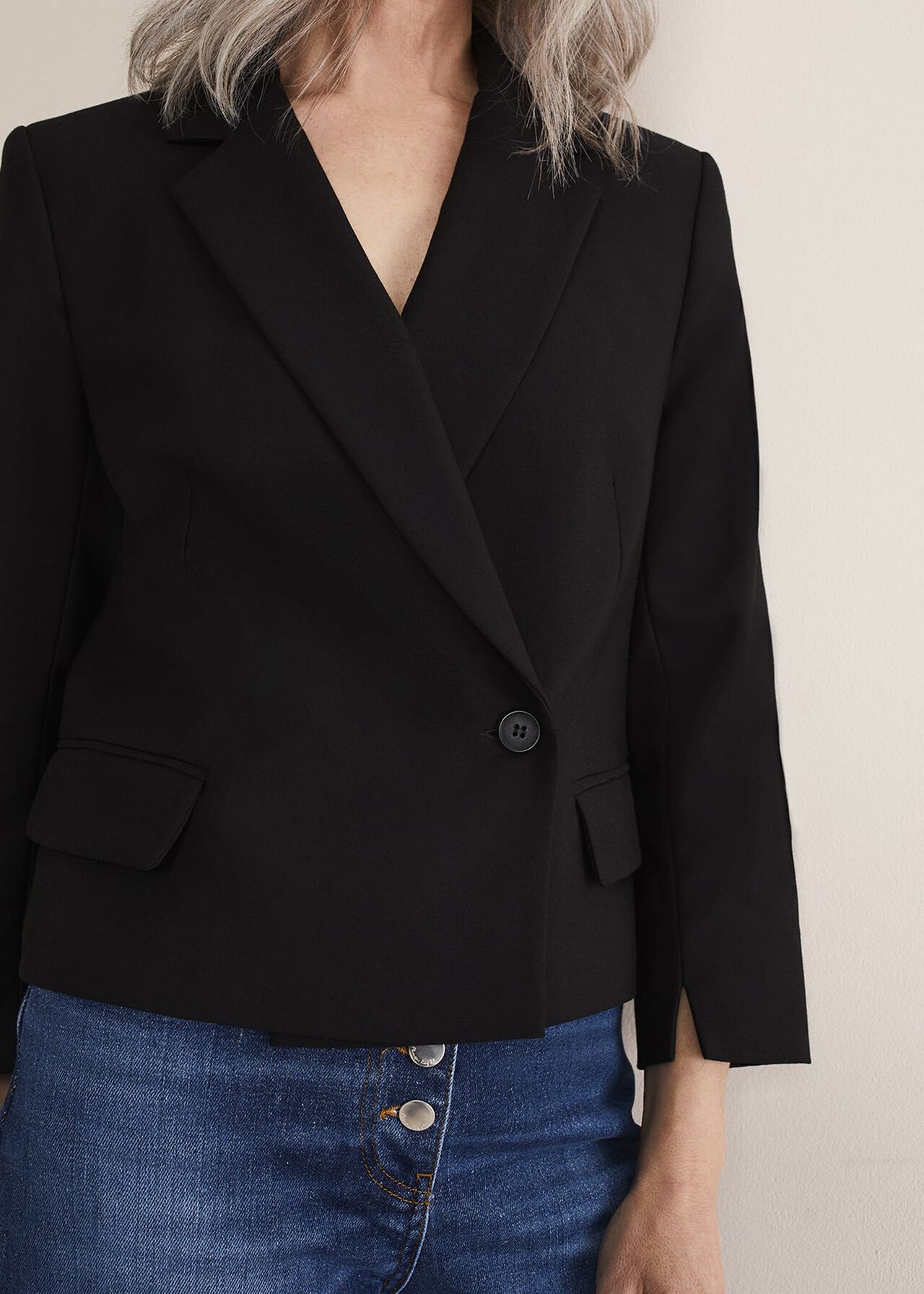 Blazer Phase Eight Taille 12 - Veste Femme Neuve Avec Imperfections - Style Habillé