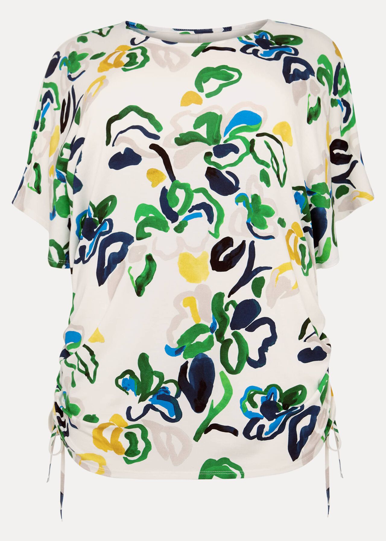 Avery Abstract Print Top