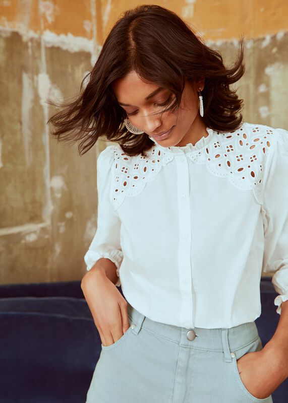 Noa Broderie Anglaise Blouse