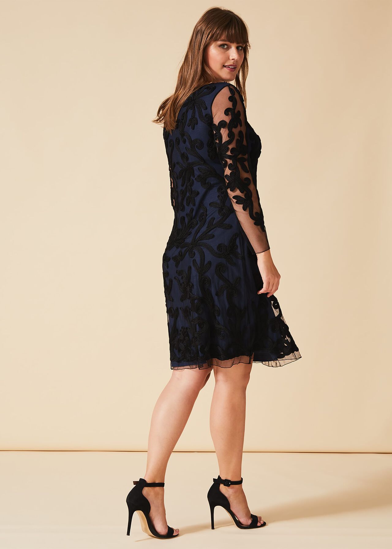 Aimee Tapework Lace Dress