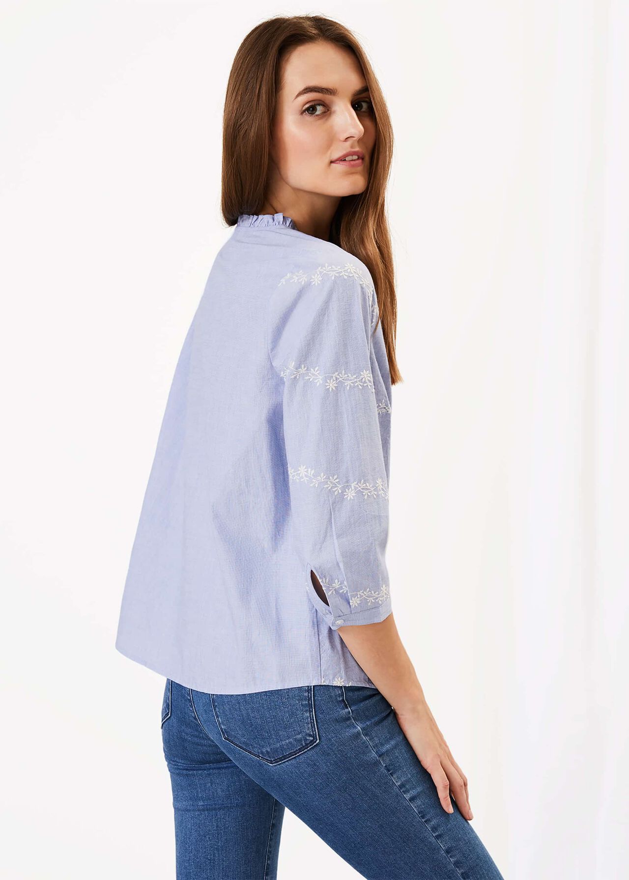 Daisy Embroidered Shirt