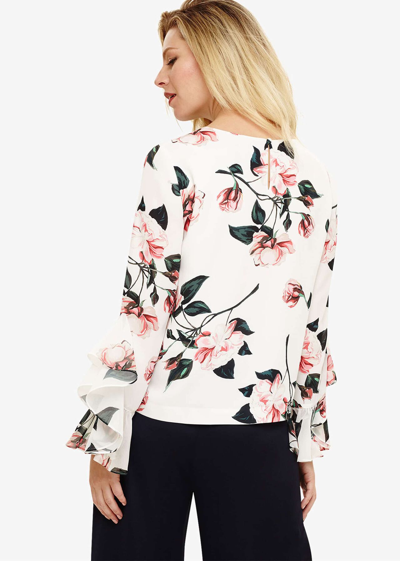 Heather Floral Blouse
