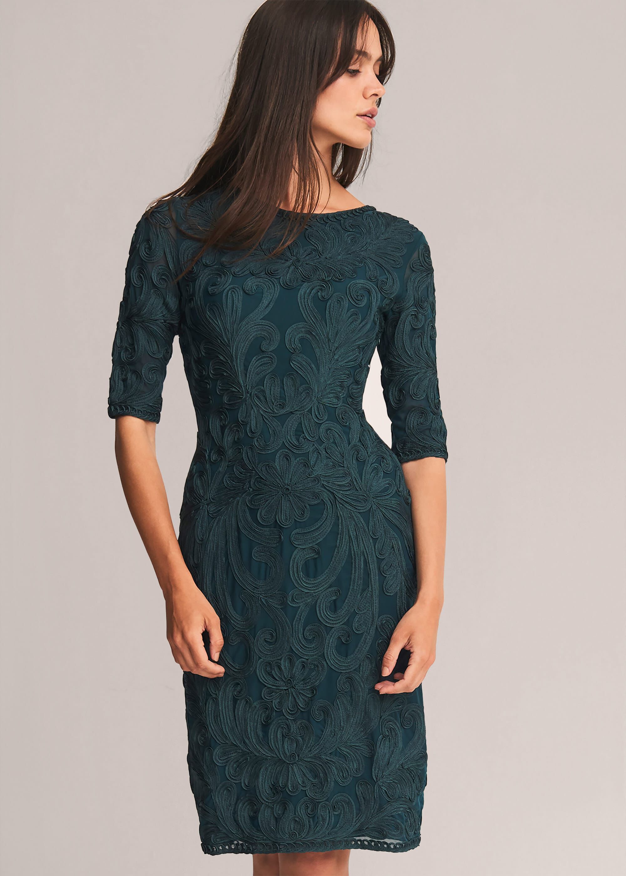 phase eight teal dress