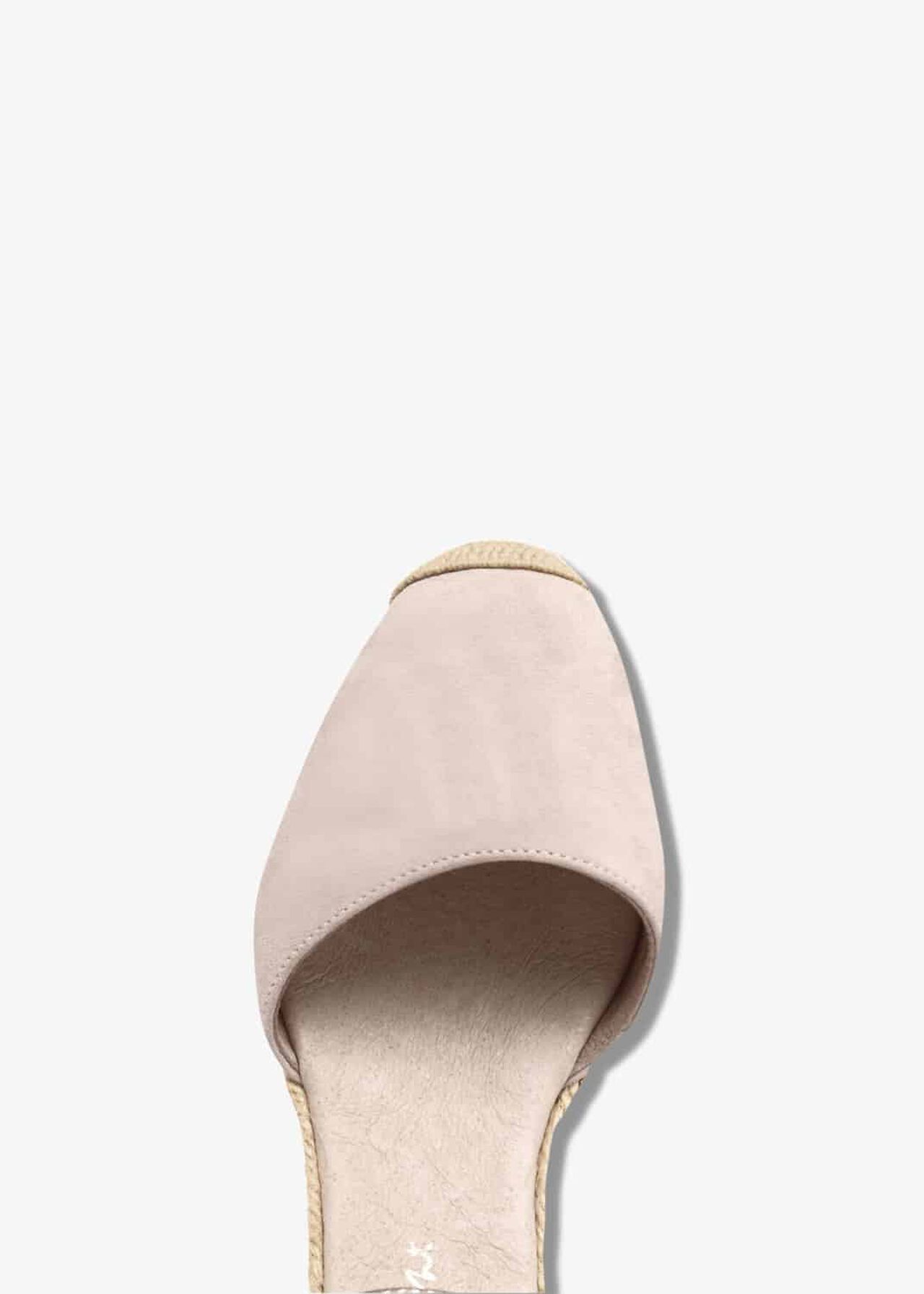 Kimmy Leather Espadrille Wedge Shoes