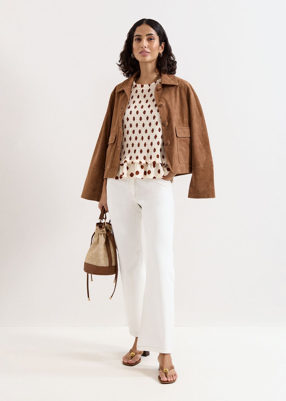 Olivia White Bootcut Jean