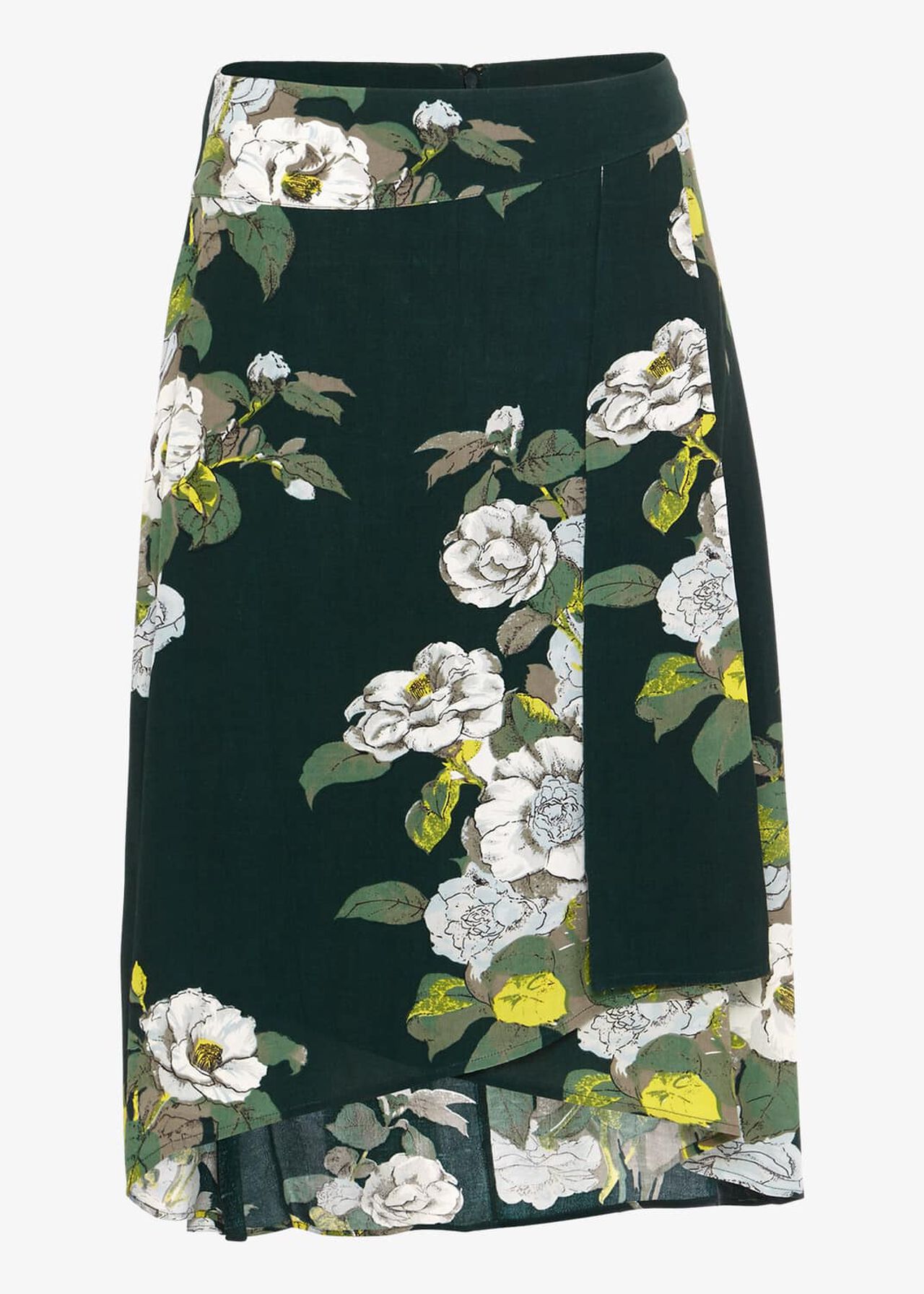 Chrissy Botanical Print Skirt