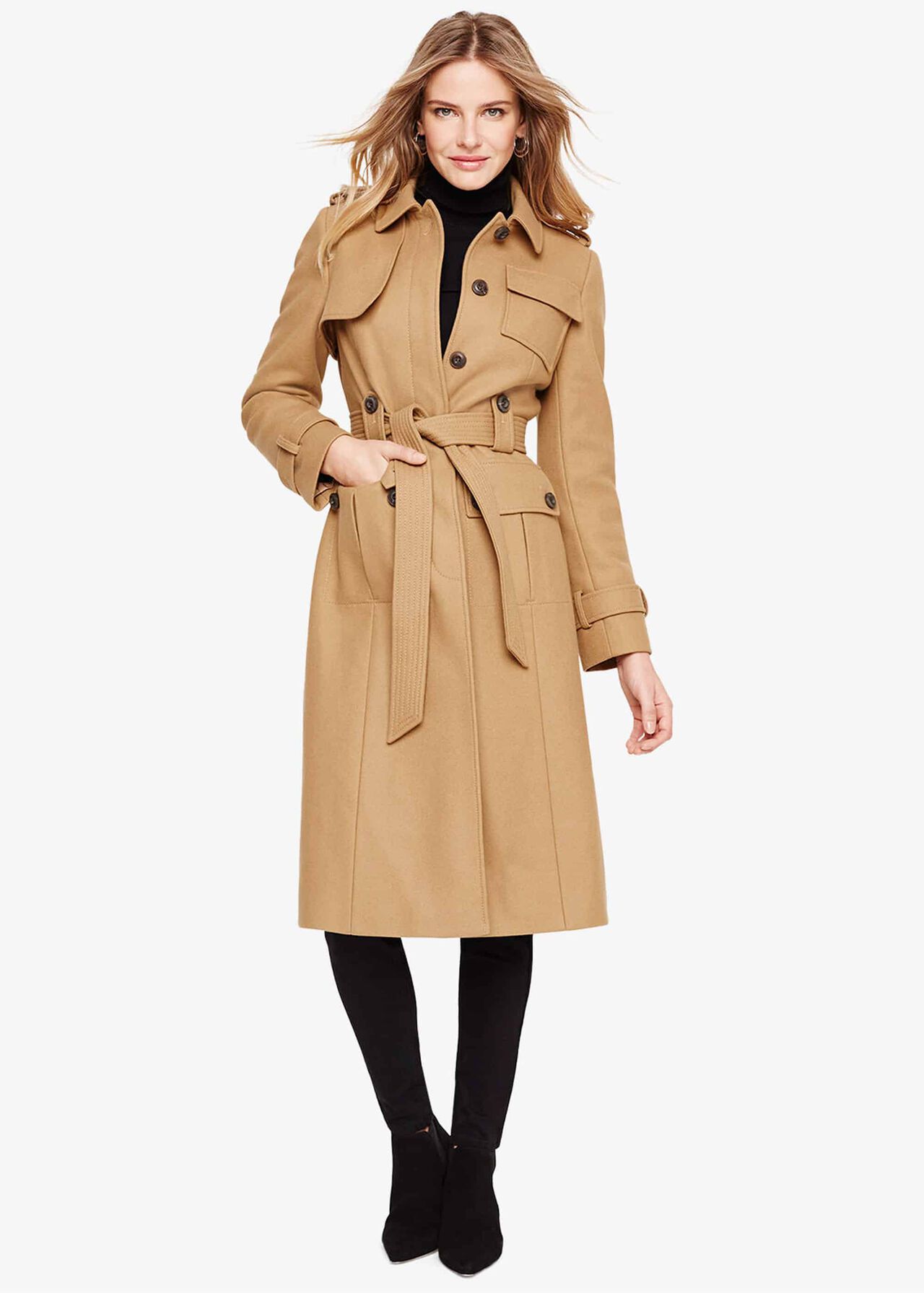 Eleni Trench Belted Coat