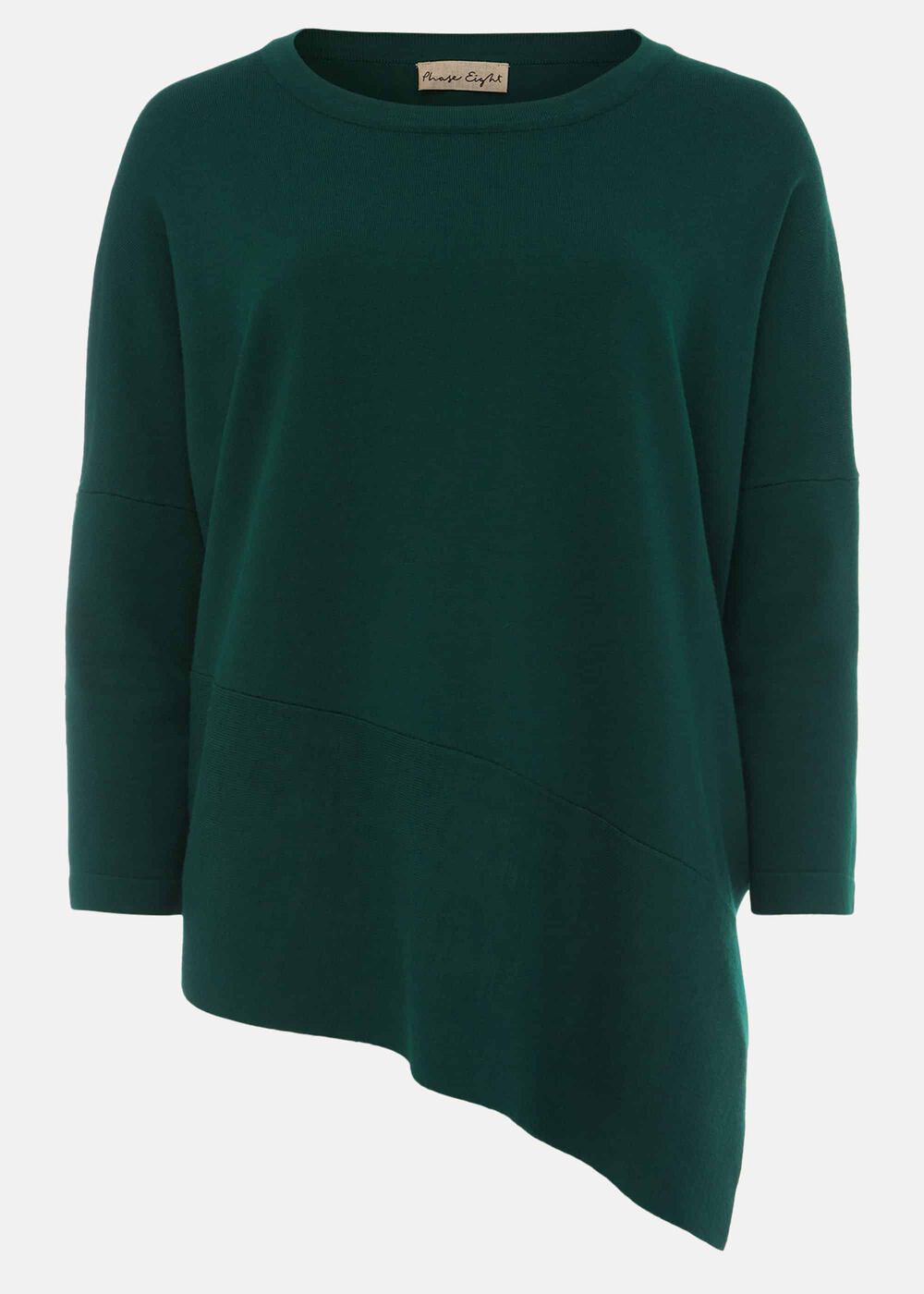 Agatha Asymmetric Hem Knit Top