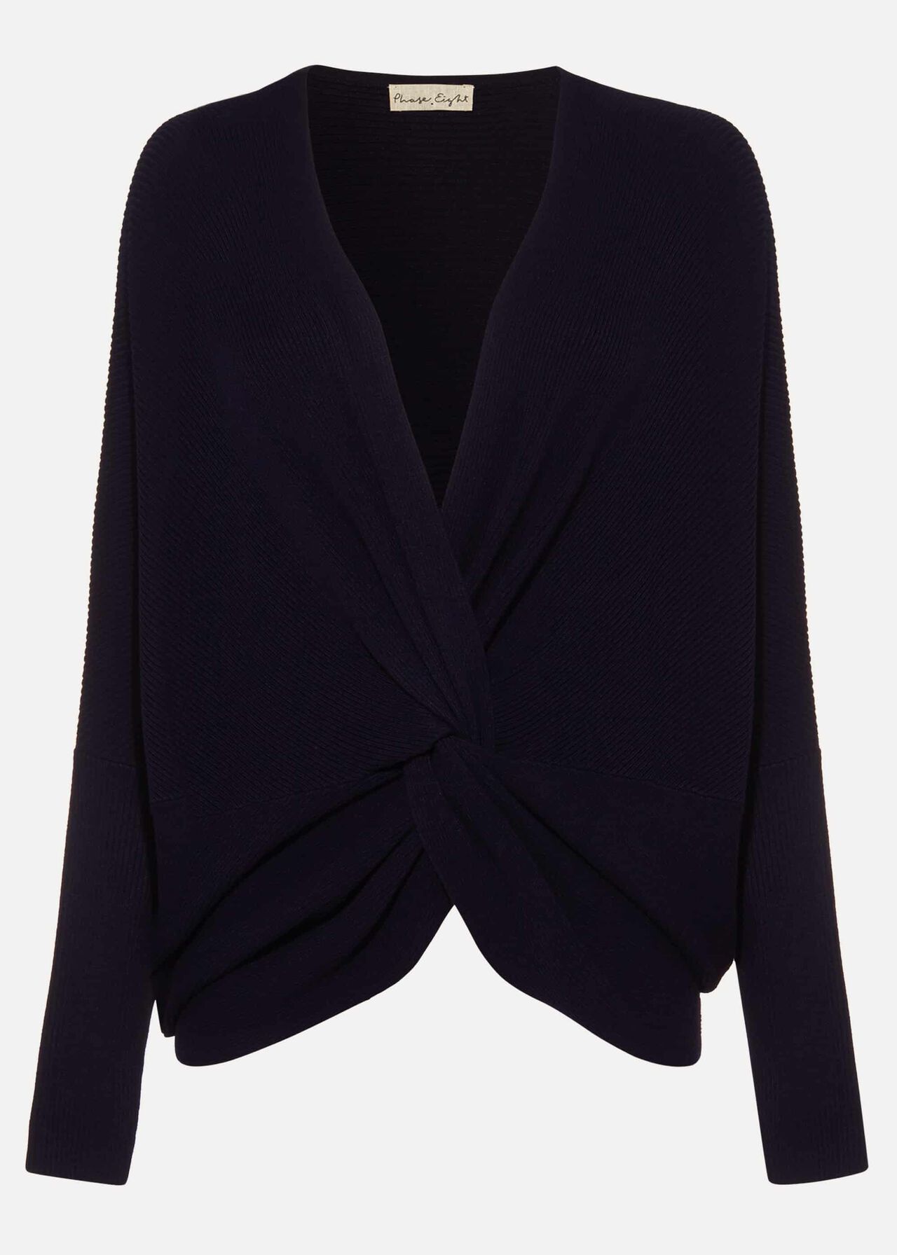 Remie Rib Twist Knit Top Phase Eight