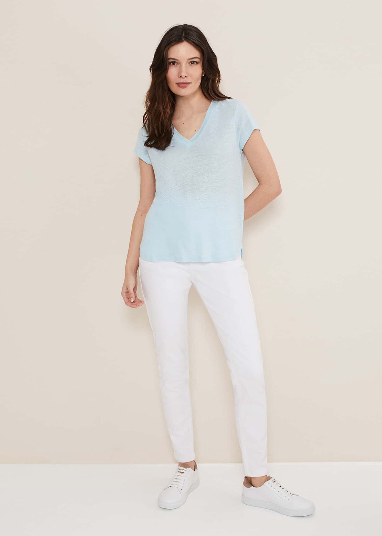Emera Linen Top