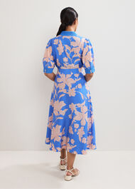 ${product-id}-Petite Floral Dress-Blue-${view-type}