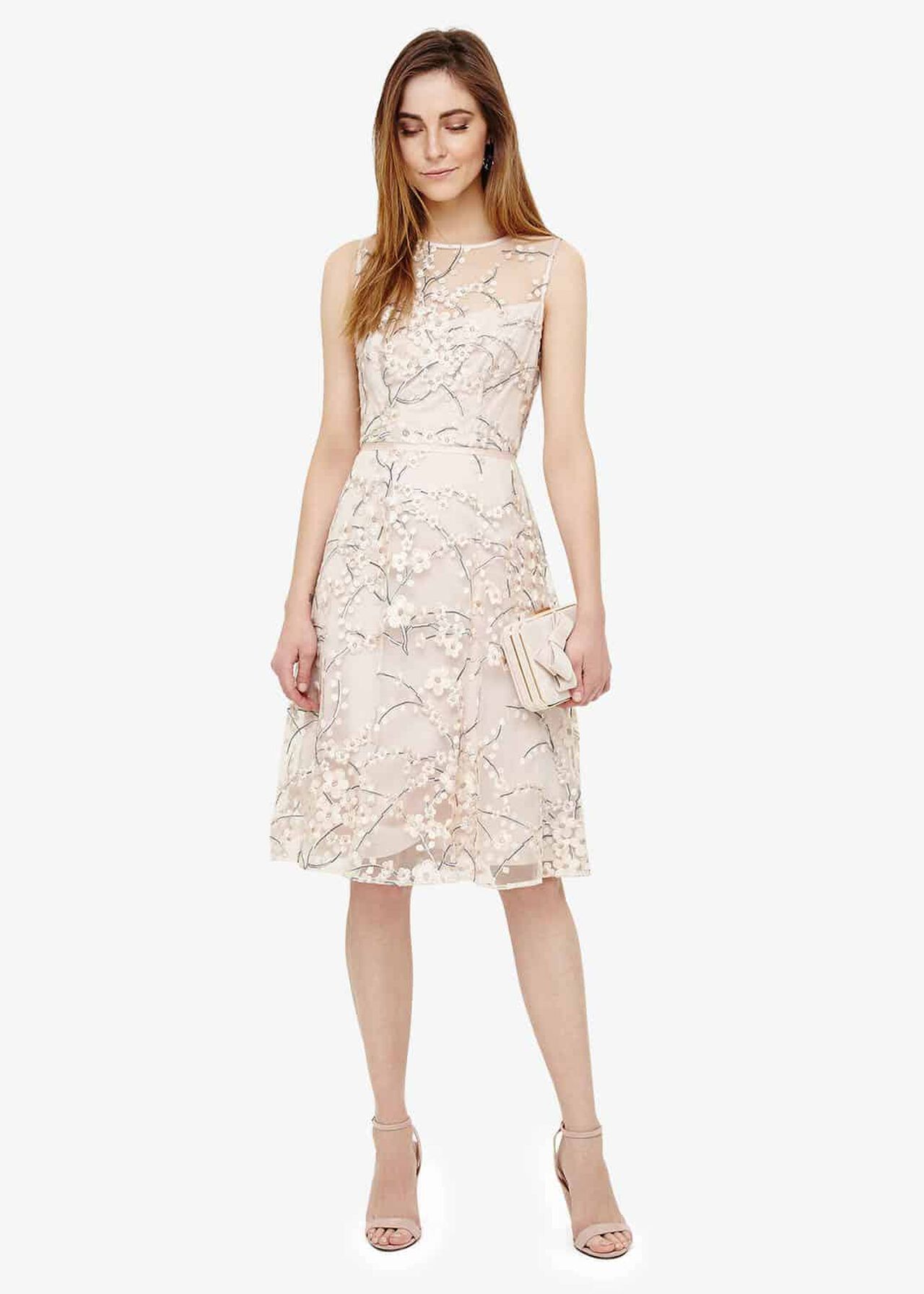 Sable Embroidered Dress